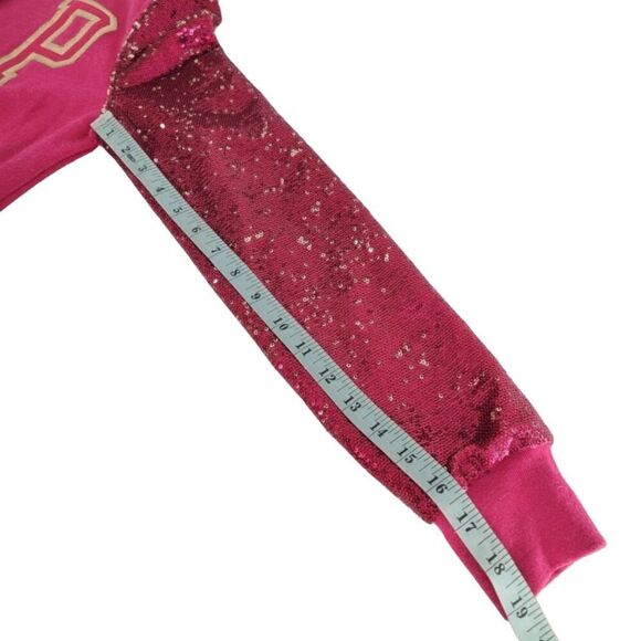 Victoria's Secret PINK Rare Limited Edition 2012 Sequin Varsity Jacket XS - Picture 11 of 16